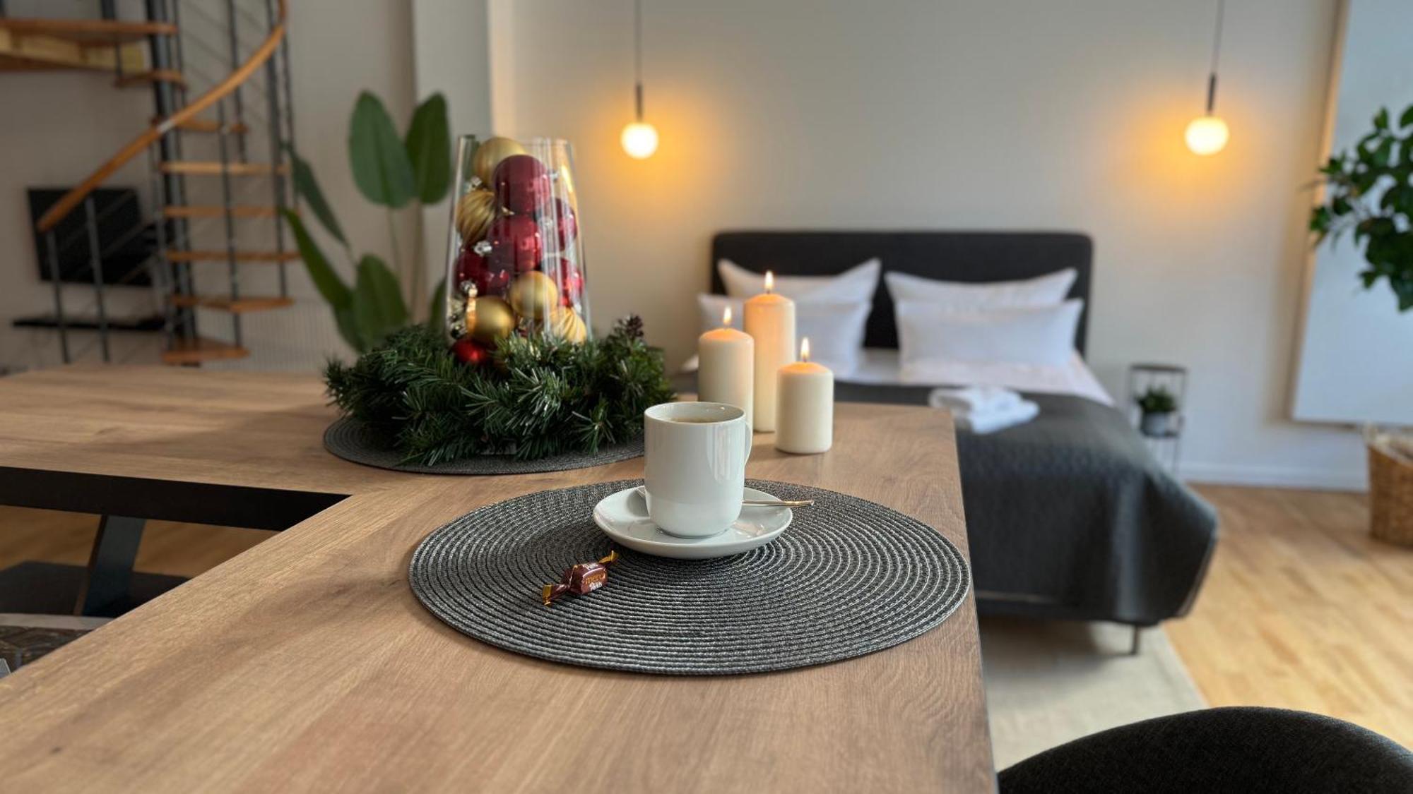 Neu! City-Loft-Apartment Im Goethe Palais I 5P I Lift I Parkplatz I Zentrum I Helios Aue  Eksteriør billede